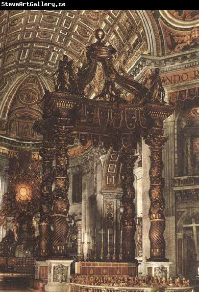 Giovanni Lorenzo Bernini The Baldacchino